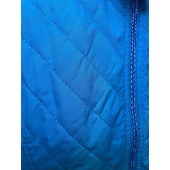 Columbia Bright Sky Blue Women's Quilted Puffer Vest w/‎ Full Zipper & Collar XL - Picture 5 of 10